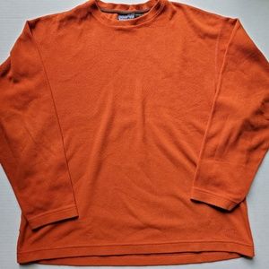 Patagonia Synchilla Orange Pullover Fleece USA L